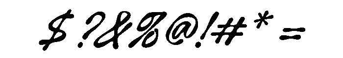 Mosquelo Font OTHER CHARS
