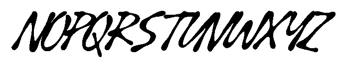 Mosquelo Font UPPERCASE