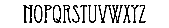 Mosswick Font UPPERCASE