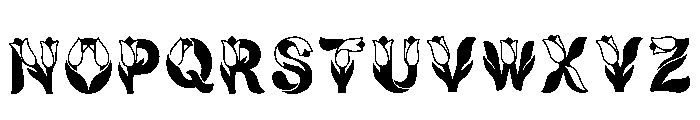 Mossy Regular Font LOWERCASE
