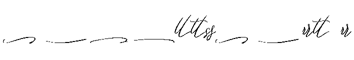 Mostivera Ligatures & Swashes R Font OTHER CHARS