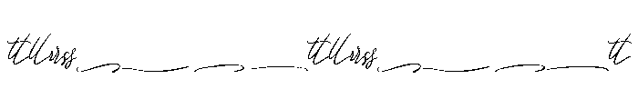 Mostivera Ligatures & Swashes R Font UPPERCASE
