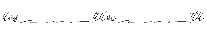 Mostivera Ligatures & Swashes R Font UPPERCASE
