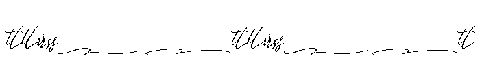 MostiveraLigaturesSwashes-Reg Font UPPERCASE