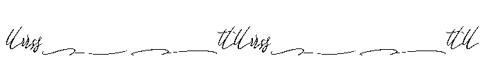 MostiveraLigaturesSwashes-Reg Font UPPERCASE