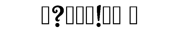 Motac Regular Font OTHER CHARS