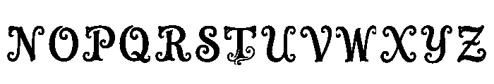 Motac Regular Font LOWERCASE