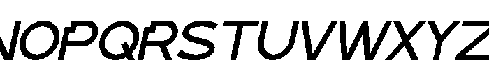 Motage Italic Font UPPERCASE