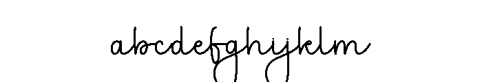 Mother Calligraphy FONT