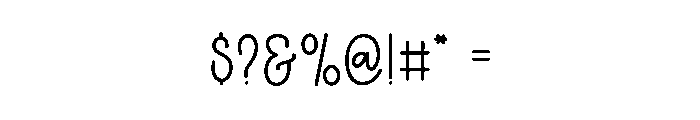Mother Charming Font OTHER CHARS