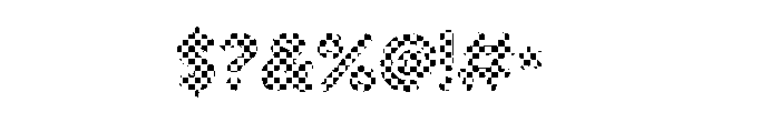 Mother Day Check Font OTHER CHARS