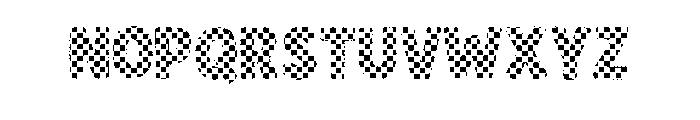 Mother Day Check Font LOWERCASE