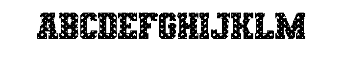 Mother Day Flowers Font UPPERCASE
