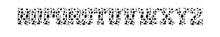 Mother Day Pink Print Font LOWERCASE