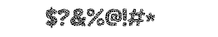 Mother Day Pink Font OTHER CHARS