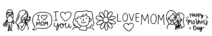 Mother Doodle Font OTHER CHARS