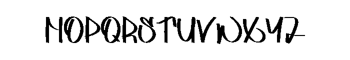 Mother Embroidery Font UPPERCASE