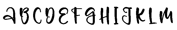 Mother Everday Font UPPERCASE