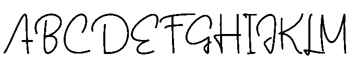 Mother Fourteen Font UPPERCASE