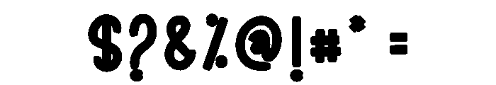 Mother Happyday Font OTHER CHARS