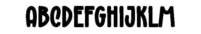 Mother Happyday Font UPPERCASE