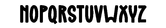 Mother Happyday Font LOWERCASE