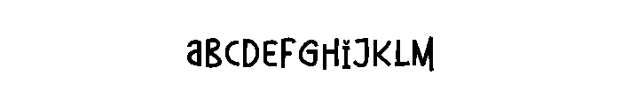 Mother Kimmy Font UPPERCASE