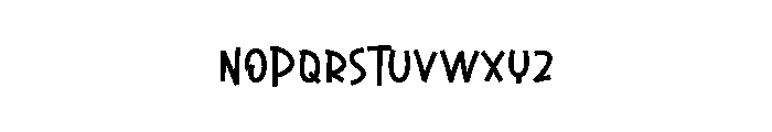Mother Kimmy Font LOWERCASE