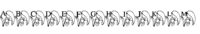 Mother Line Art FONT