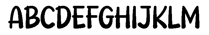 Mother Promise Font UPPERCASE
