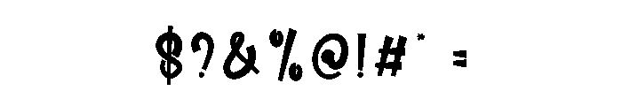 Mother Springday Font OTHER CHARS
