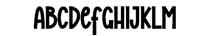Mother Sunflower Font UPPERCASE