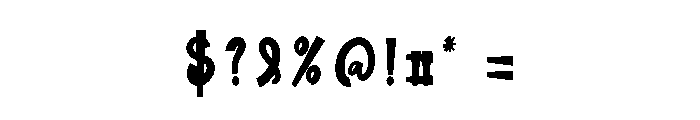 Mother Valentine Font OTHER CHARS