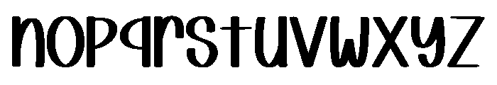 Mother Wisdom Regular Font LOWERCASE
