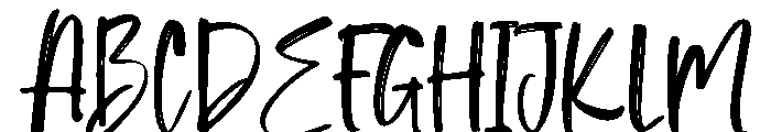 Motherlove Regular Font UPPERCASE