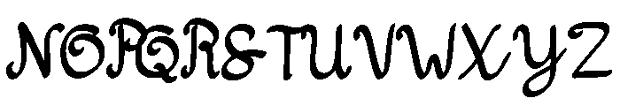 Mothers Day Special Regular Font UPPERCASE