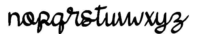 Mothers Day Special Regular Font LOWERCASE