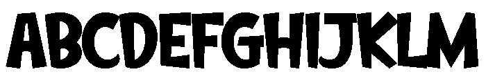 Motion Grinch Font UPPERCASE