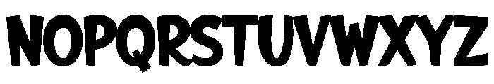 Motion Grinch Font UPPERCASE
