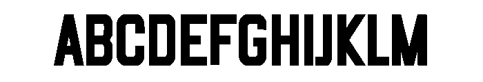 Motor Cycle Font UPPERCASE