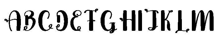 Mototype Font UPPERCASE