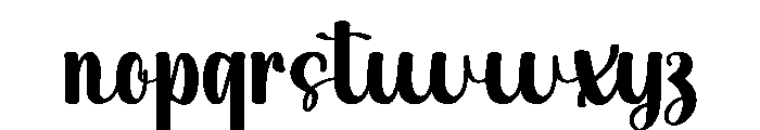 Mototype Font LOWERCASE