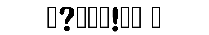 Mottled Regular Font OTHER CHARS