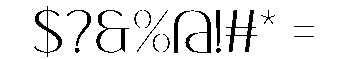 Motyla Regular Font OTHER CHARS