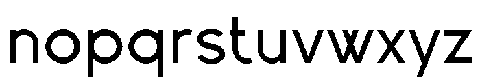 Moue Display Font LOWERCASE