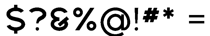 Moue Text Font OTHER CHARS