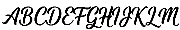 Mount Climb Regular Font UPPERCASE