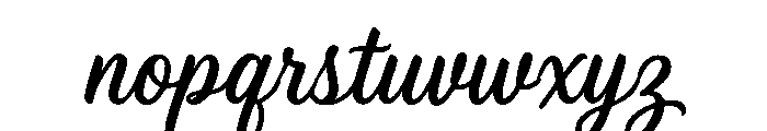 Mount Climb Regular Font LOWERCASE