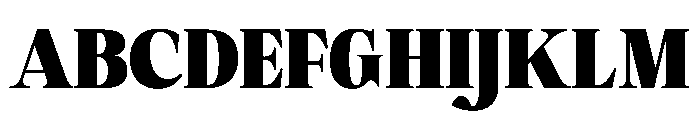 Mount Sagilite Black Font UPPERCASE