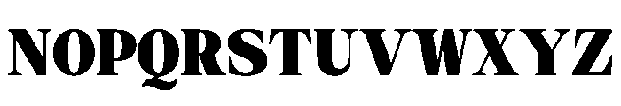 Mount Sagilite Black Font UPPERCASE